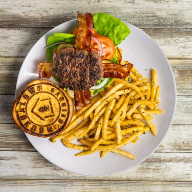 Heights Classic Burger.
