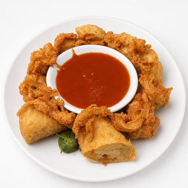 Cowboy Egg Rolls.