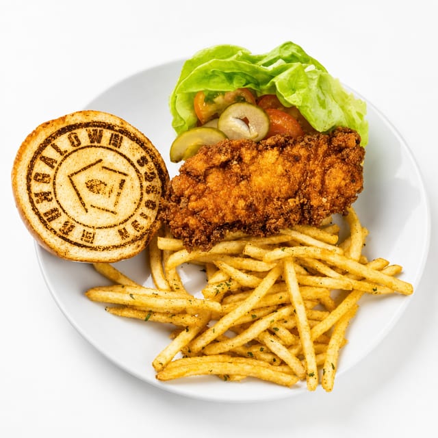 Crispy Chicken Sandwich.
