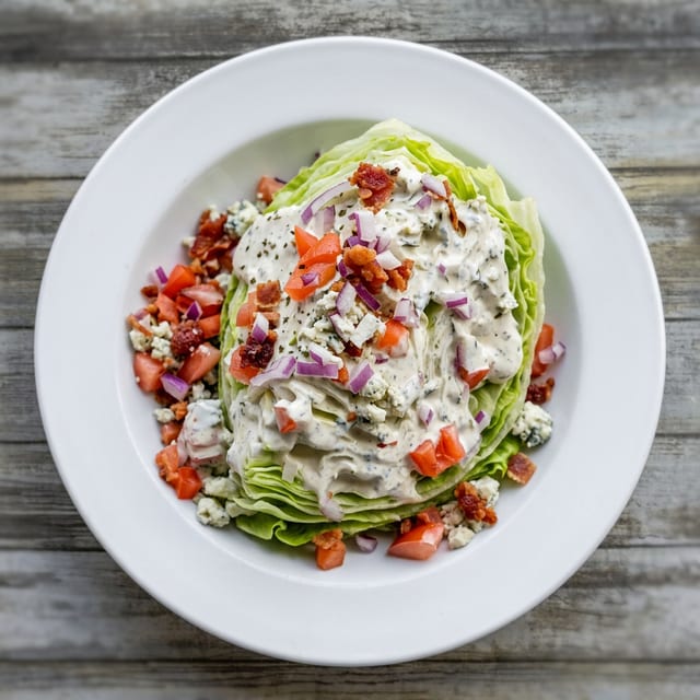 Classic Wedge Salad.